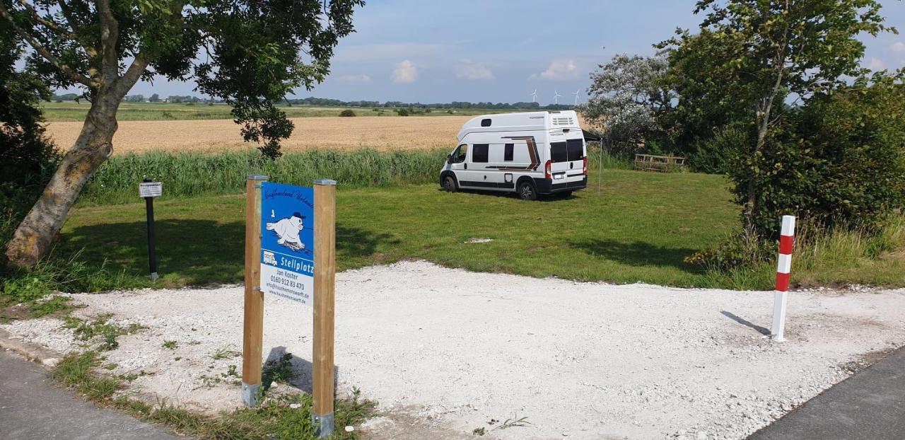 Wohnmobilstellplatz Hemenswarft An Der Nordsee - Meerblick Emmelsbüll-Horsbüll Eksteriør bilde