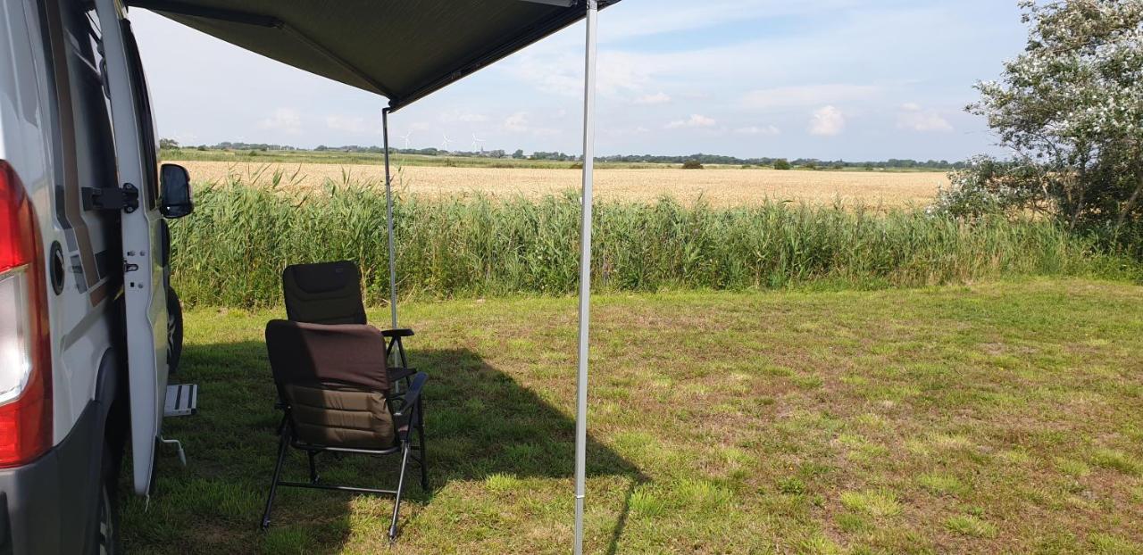 Wohnmobilstellplatz Hemenswarft An Der Nordsee - Meerblick Emmelsbüll-Horsbüll Eksteriør bilde