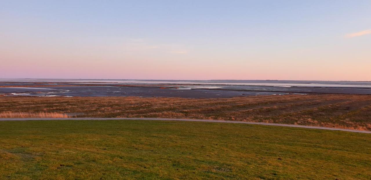 Wohnmobilstellplatz Hemenswarft An Der Nordsee - Meerblick Emmelsbüll-Horsbüll Eksteriør bilde