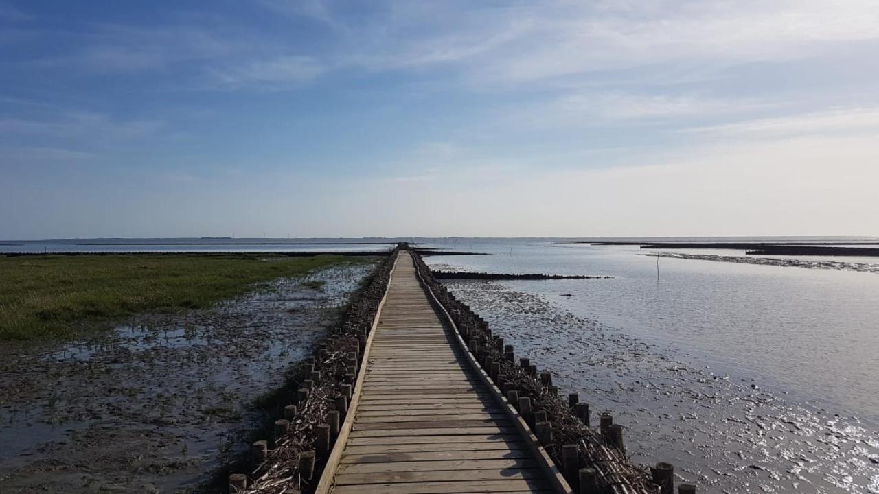 Wohnmobilstellplatz Hemenswarft An Der Nordsee - Meerblick Emmelsbüll-Horsbüll Eksteriør bilde